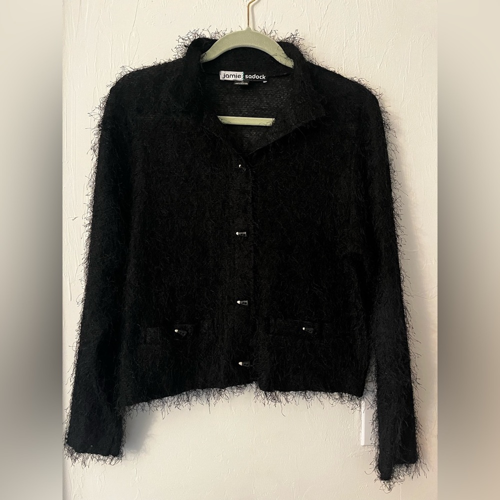 Black Resort Wear Jacket
